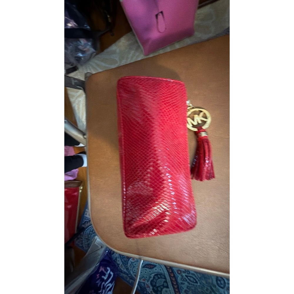 Michael Kors Snake Skin pattern with Gloss Finish NWOT